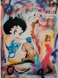 Jorel, Betty Boop, painting - Artalistic online contemporary art buying and selling gallery