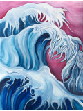 Sela, Wave of life, painting - Artalistic online contemporary art buying and selling gallery