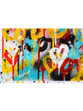 Isabelle Pelletane, Love love 11, painting - Artalistic online contemporary art buying and selling gallery