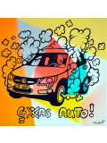Ewen Gur, Gas Auto, painting - Artalistic online contemporary art buying and selling gallery