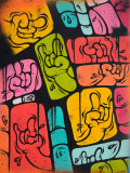 Ewen Gur, Everybody say yeah, painting - Artalistic online contemporary art buying and selling gallery