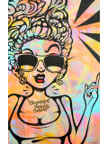 Ewen Gur, Champagne, Money, Power, painting - Artalistic online contemporary art buying and selling gallery