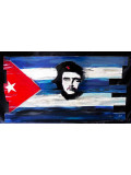 Nicolas Postec, Che Guevara, painting - Artalistic online contemporary art buying and selling gallery