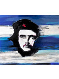 Nicolas Postec, Che Guevara, painting - Artalistic online contemporary art buying and selling gallery