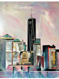 Nicolas Postec, New York, painting - Artalistic online contemporary art buying and selling gallery