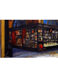 Nathalie Lemaître, Librairie, painting - Artalistic online contemporary art buying and selling gallery