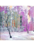 Anne Robin, Purple, painting - Artalistic online contemporary art buying and selling gallery