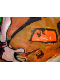 Astolfo Funes, La lista de madona, painting - Artalistic online contemporary art buying and selling gallery