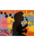 Andrea Van der Hoeven, little girl, painting - Artalistic online contemporary art buying and selling gallery