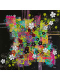 Stéphanie Godann, Spring cat, painting - Artalistic online contemporary art buying and selling gallery