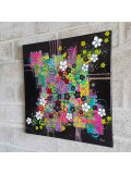 Stéphanie Godann, Spring cat, painting - Artalistic online contemporary art buying and selling gallery