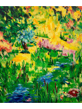 Maryse Morel, Bord de rivière, painting - Artalistic online contemporary art buying and selling gallery