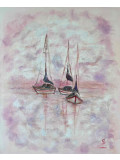 Sylvie Pulur, Plénitude, painting - Artalistic online contemporary art buying and selling gallery