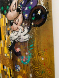 Skayzoo, Le baiser Klimt Disney, painting - Artalistic online contemporary art buying and selling gallery