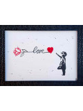 VL, Bansky Love, painting - Artalistic online contemporary art buying and selling gallery