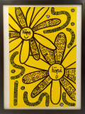 Mr Hope, flower sun, painting - Artalistic online contemporary art buying and selling gallery