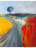 Benoit Guérin, Le chemin, painting - Artalistic online contemporary art buying and selling gallery