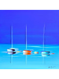 Eric Munsch, Azur, painting - Artalistic online contemporary art buying and selling gallery