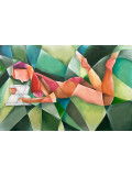 Marly, Sérénité, painting - Artalistic online contemporary art buying and selling gallery