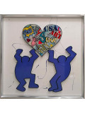 Shelby, Tribute to Keith Haring, painting - Artalistic online contemporary art buying and selling gallery