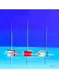 Eric Munsch, Just a blue dream, painting - Artalistic online contemporary art buying and selling gallery