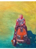 Simon Rémy, Dad vs Gras, painting - Artalistic online contemporary art buying and selling gallery