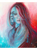 Carmin Cuivré, de miel et de vitriol, painting - Artalistic online contemporary art buying and selling gallery