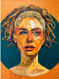 Benka, Méduse, painting - Artalistic online contemporary art buying and selling gallery