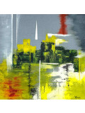 Isabelle Fort, Sin City, painting - Artalistic online contemporary art buying and selling gallery