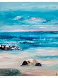 Marie Line Robert, ocean, painting - Artalistic online contemporary art buying and selling gallery