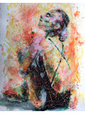 Audrey Ramsbacher, Bérangère, painting - Artalistic online contemporary art buying and selling gallery
