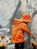 Asko, Ducks and Kid, painting - Artalistic online contemporary art buying and selling gallery