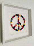 Andrea Van Der Hoeven, Peace and meeples, painting - Artalistic online contemporary art buying and selling gallery