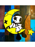 Arsen, Pêche à la lune, painting - Artalistic online contemporary art buying and selling gallery