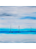 bridge', Calme sur l'océan, painting - Artalistic online contemporary art buying and selling gallery