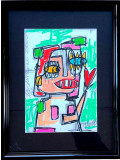 Volt, La diva au coeur, painting - Artalistic online contemporary art buying and selling gallery