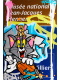 Fat, Tom&Jerry skateboard, painting - Artalistic online contemporary art buying and selling gallery