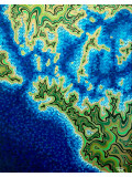 RLL, Le golfe du Morbihan, painting - Artalistic online contemporary art buying and selling gallery