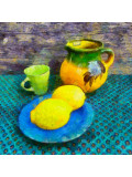 Jean-Louis Bouzou, Nature morte aux citrons, photo - Artalistic online contemporary art buying and selling gallery