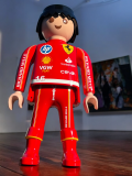 Guillaume Anthony, Playmobile XXL Ferrari Formule 1, sculpture - Artalistic online contemporary art buying and selling gallery