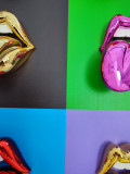 Sagrasse, Pop Lips, peinture - Galerie de vente et d’achat d’art contemporain en ligne Artalistic