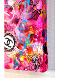 PVettese, PoPeach Mario X Chanel, painting - Artalistic online contemporary art buying and selling gallery