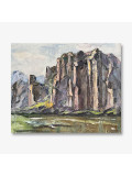 Chen Weinan, Pu Jiang cliff, painting - Artalistic online contemporary art buying and selling gallery