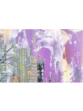 Anne Robin, Purple, painting - Artalistic online contemporary art buying and selling gallery