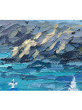 Oxypoint, Santorini, painting - Artalistic online contemporary art buying and selling gallery