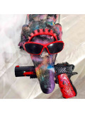 Patrick Cornée, My crocodile is crazy, sculpture - Artalistic online contemporary art buying and selling gallery