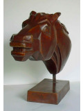 Christian Choquet, tête de cheval, sculpture - Artalistic online contemporary art buying and selling gallery
