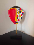 Carole Carpier, Mondrian Mask, sculpture - Artalistic online contemporary art buying and selling gallery