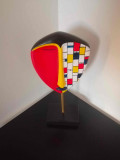 Carole Carpier, Mondrian Mask, sculpture - Artalistic online contemporary art buying and selling gallery