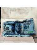 Emilio Mortini, A old dollars, sculpture - Artalistic online contemporary art buying and selling gallery